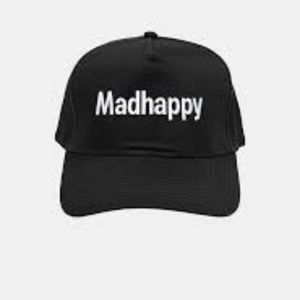 mad happy trucker hat